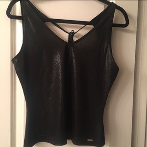 GUESS  blouse Shiny with open back